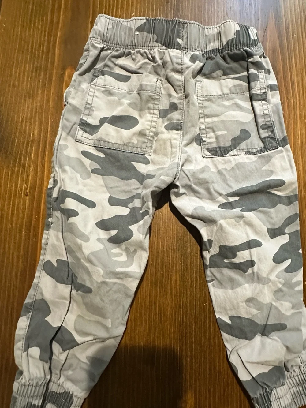 The Children's Place Gray Camo Joggers